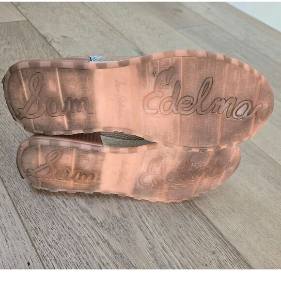 Sam Edelman Darsie Jogger Women's  Size 7  Low Top Lace Up Multicolor Sneakers - Picture 4 of 4